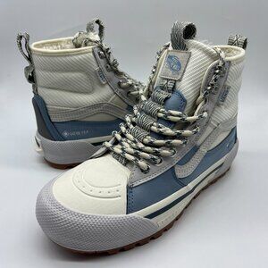 Vans Sk8-Hi MTE 3 Gore-Tex Shoes Womens 7 Ultracush White Blue 507698